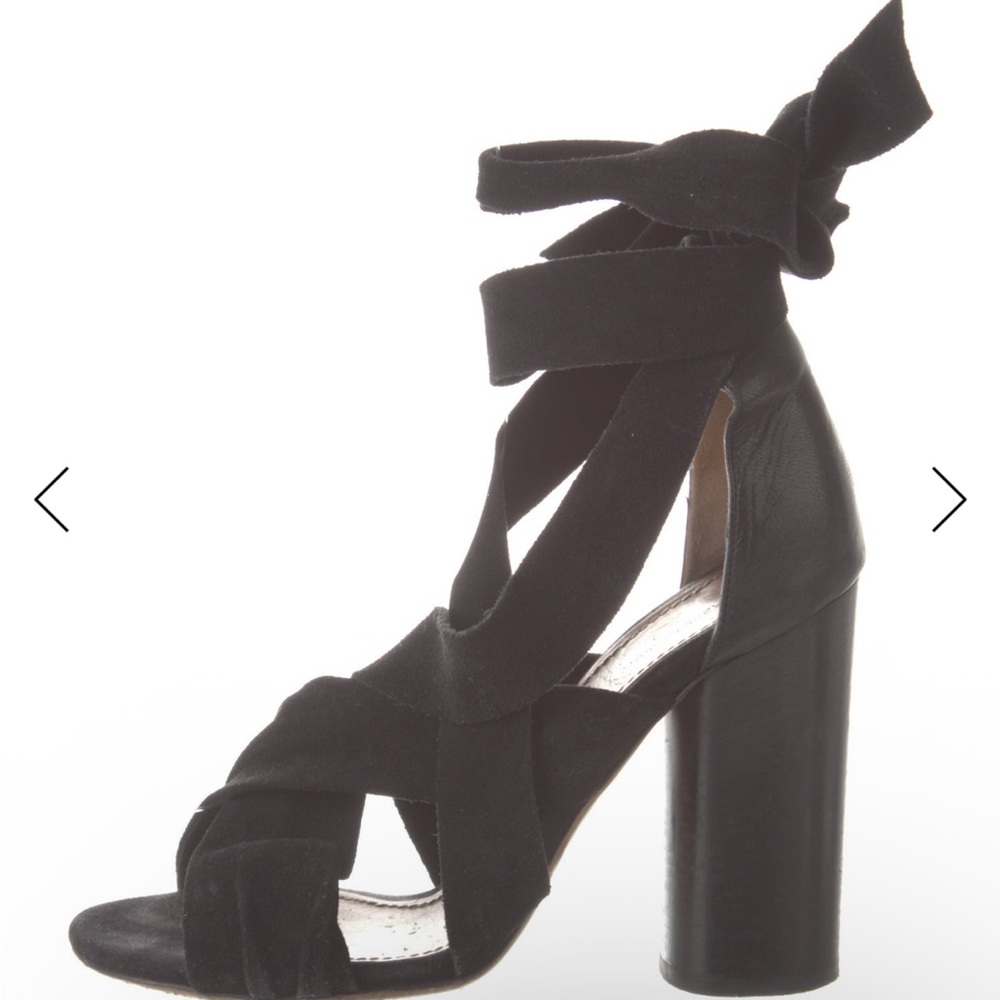 Isabel Marant Suede Strappy Heels